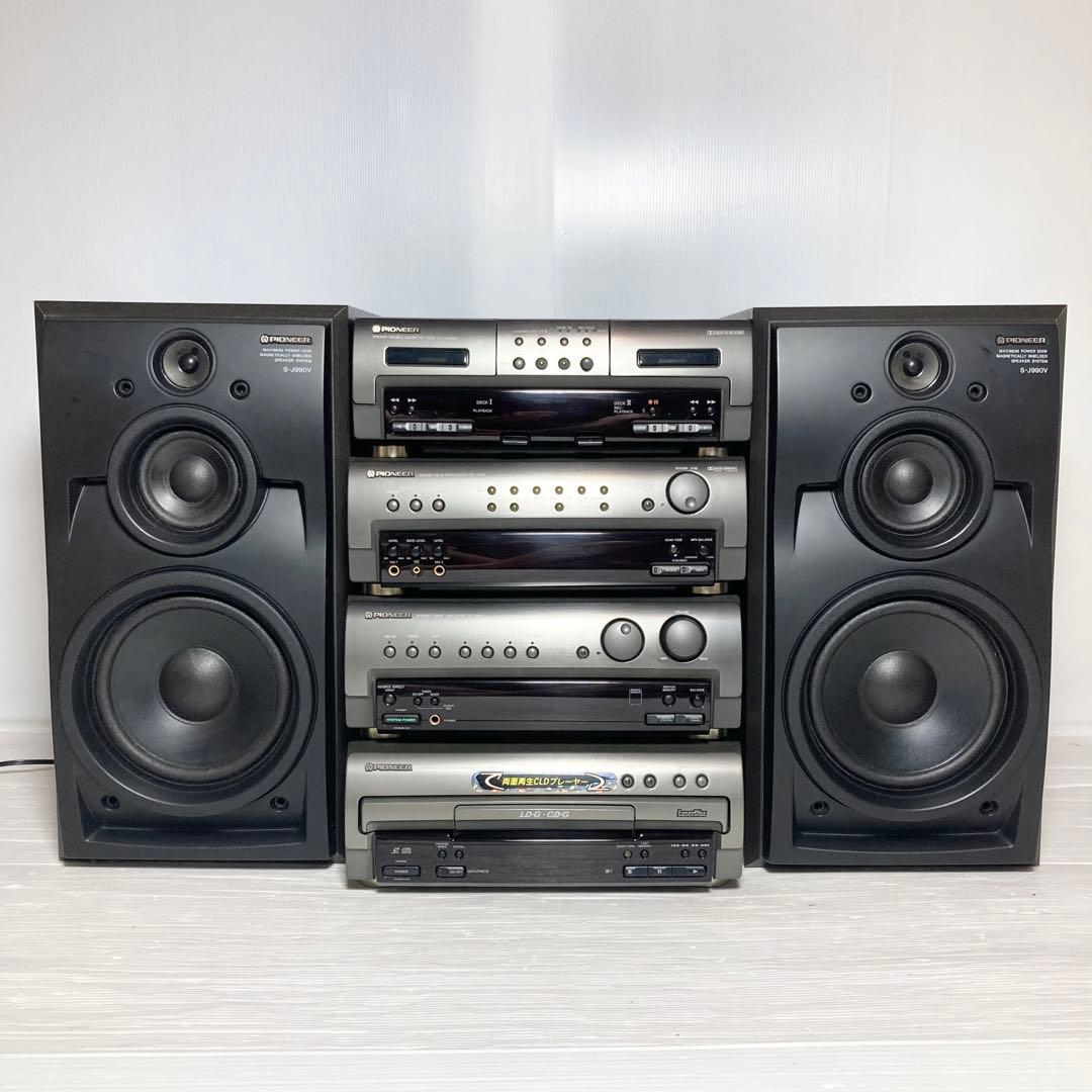 美品 Pioneer システムコンポ PRIVATE X-AV70 5点セット - メルカリ
