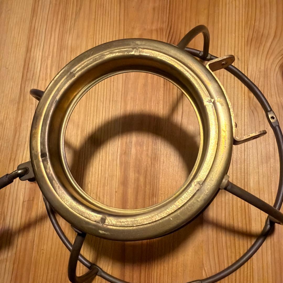 日本船燈 ニッセン石油ストーブ(ゴールドフレーム)IS-3用ほや受(下側