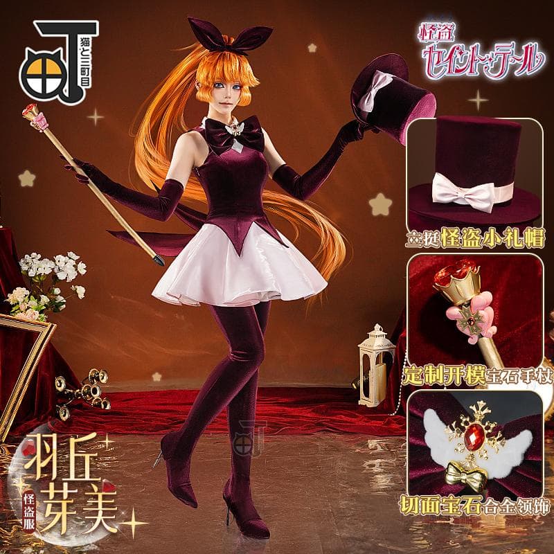 猫と三丁目 怪盗セイント テール 羽丘芽美 はねおかめいみ コスプレ衣装