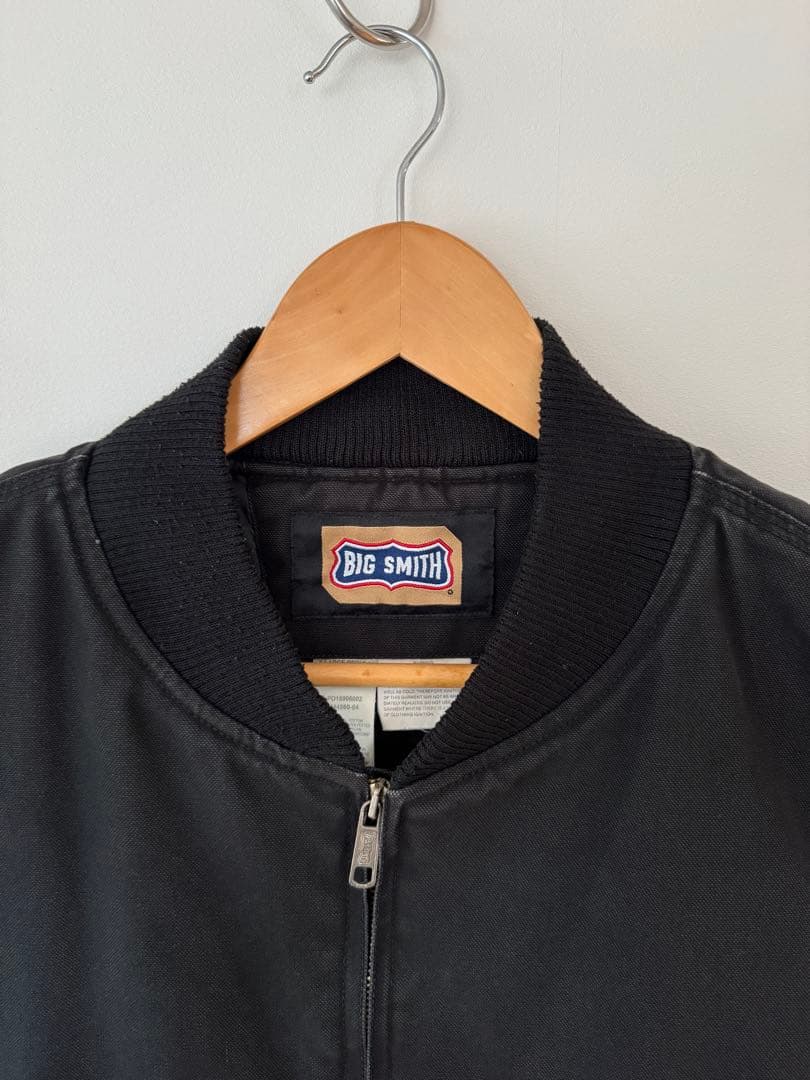 希少】良品 ビッグスミス ダックベスト XL ブラック フェード