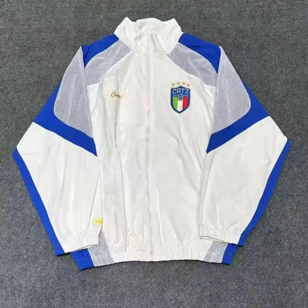 即日発送 corteiz セットアップ ナイロン コーテイズ ブルー M - メルカリ