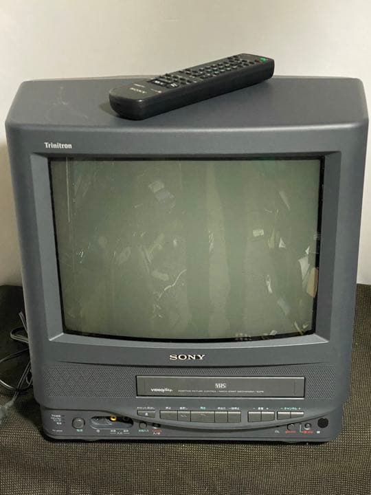 平成レトロ テレビデオ SONY KV-14H1 トリニトロン 14型 96年製 - メルカリ
