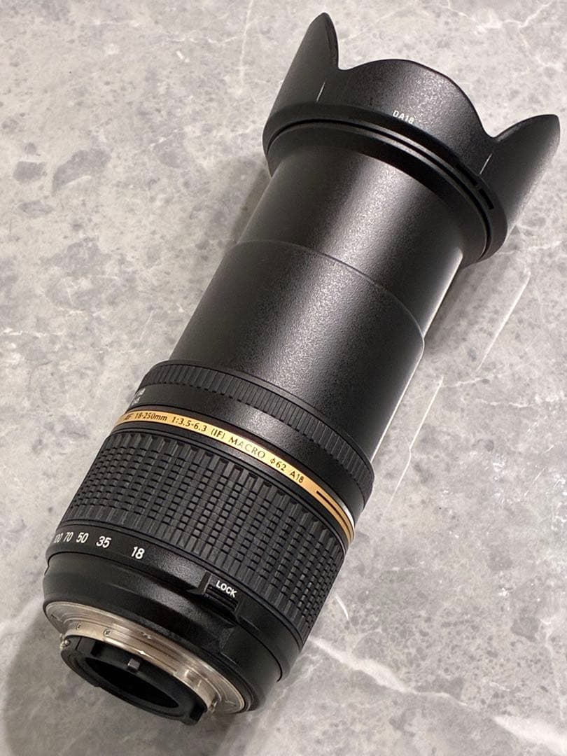 ⭐️外観美品⭐️TAMRON 18-250mm F3.5-6.3 MACROニコン用