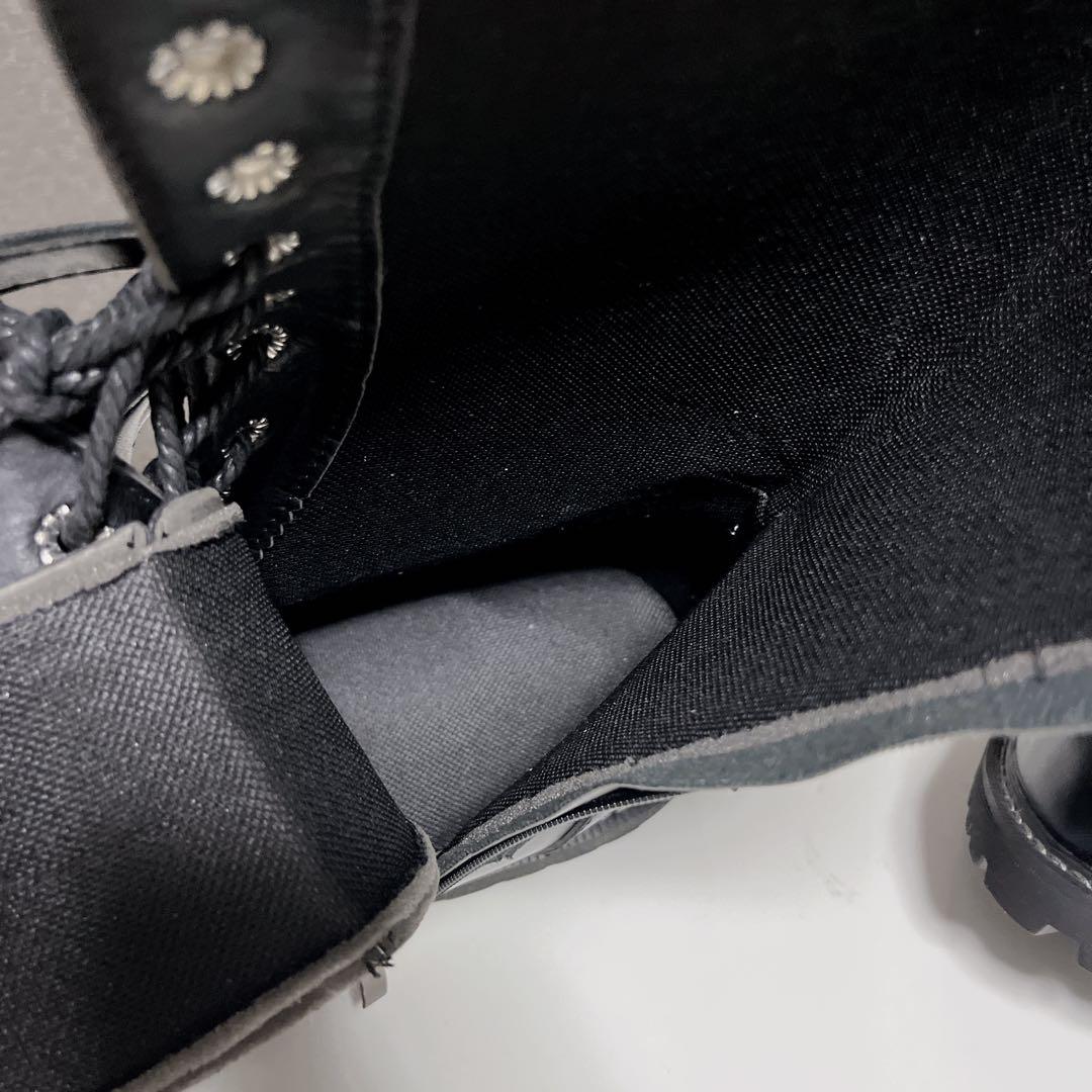 00s archive long belted boots studs Y2K - メルカリ