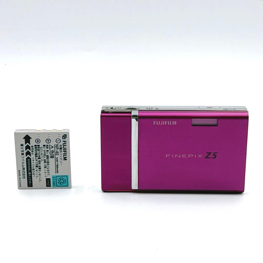超美品】 FUJIFILM FINEPIX Z5 ベリーピンク 動作確認済み
