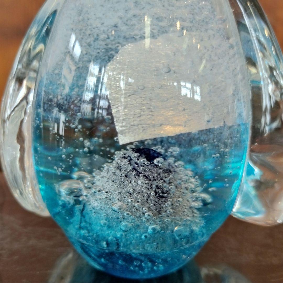 メル様売約済 新品 淡雪びな 硝子 おひなさま 置物