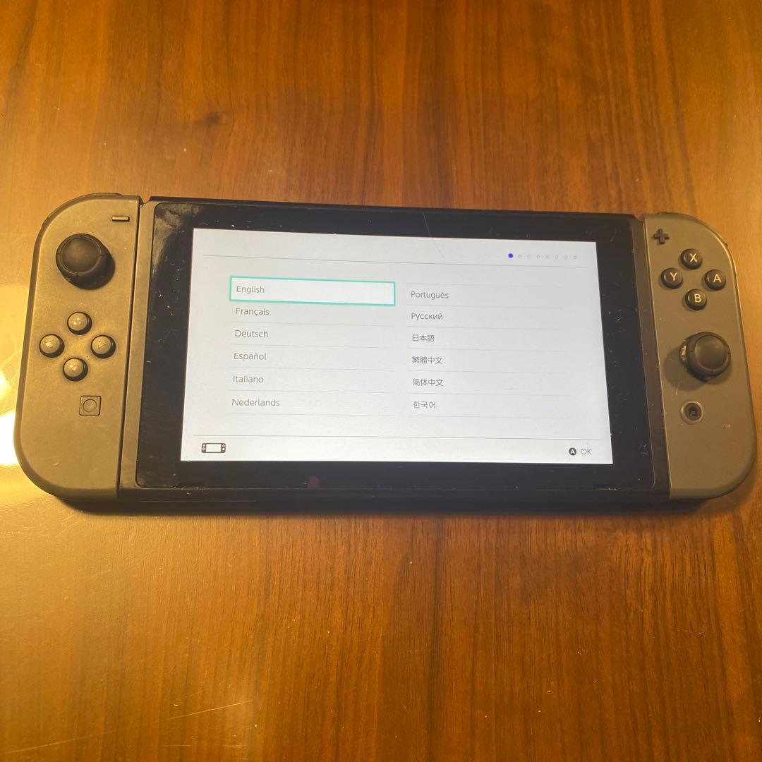 任天堂 Switch本体セット バッテリー強化版グレー HAD-S-JXE-C0 - メルカリ