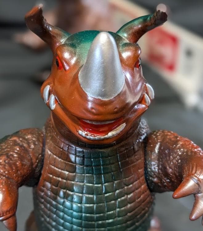 1966年 当時もの ブースカ 空気ビニール 人形 怪獣 空ビ ソフビ 駄玩具