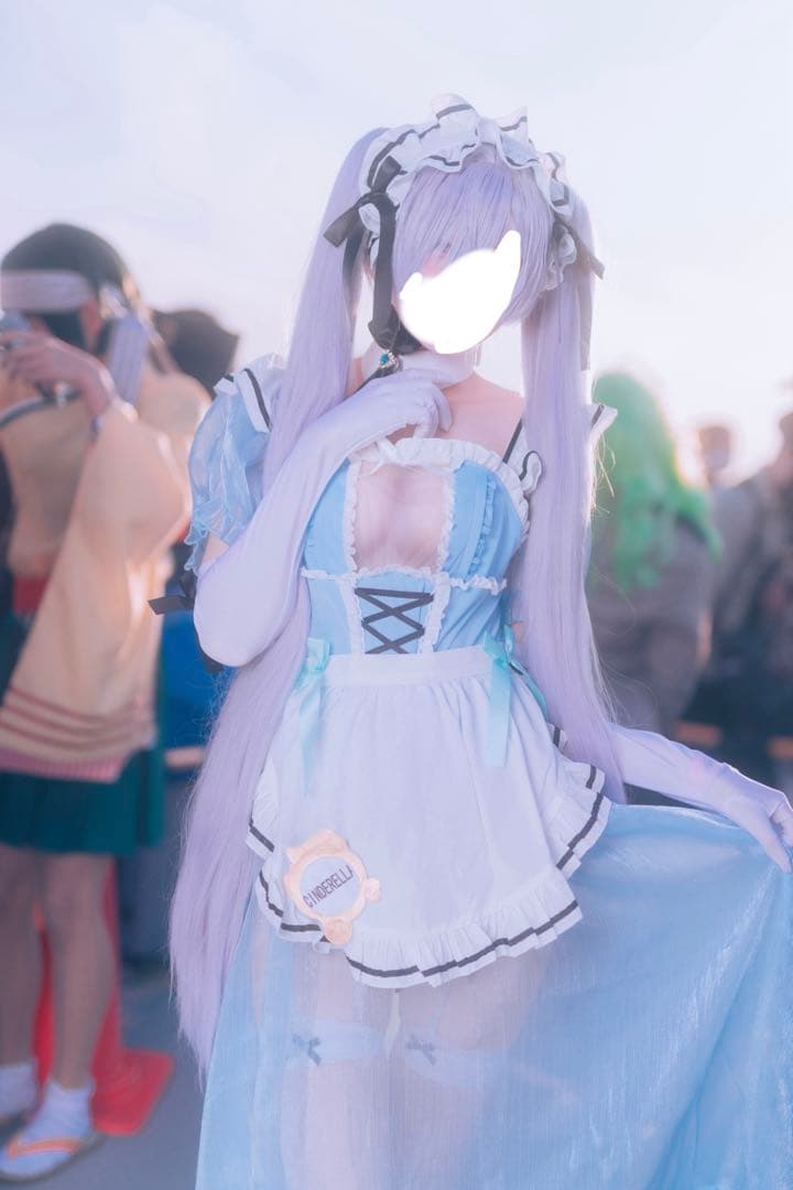 NIKKE シンデレラ メイド コスプレ ウィッグ付き - メルカリ