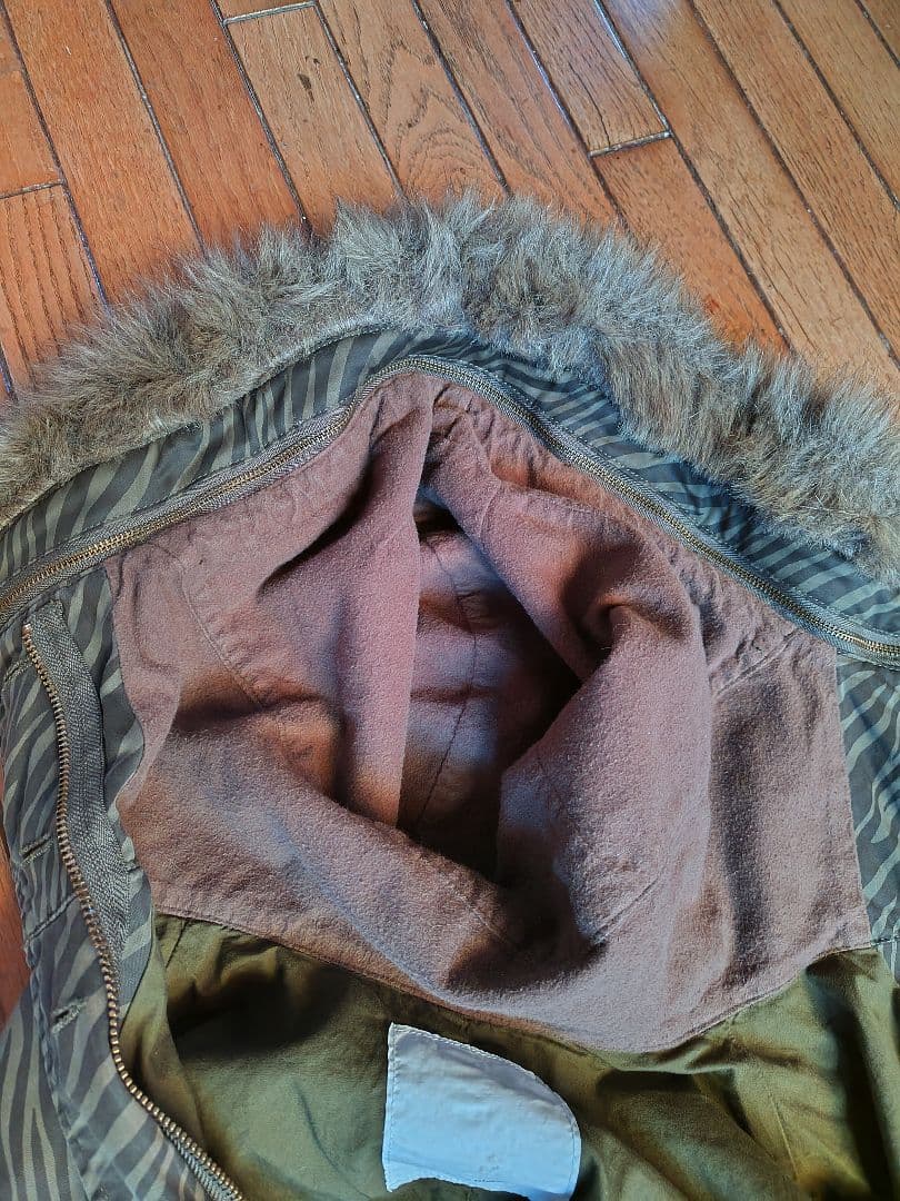 ヒステリックグラマー モッズコート フィッシュテール タイガーカモ