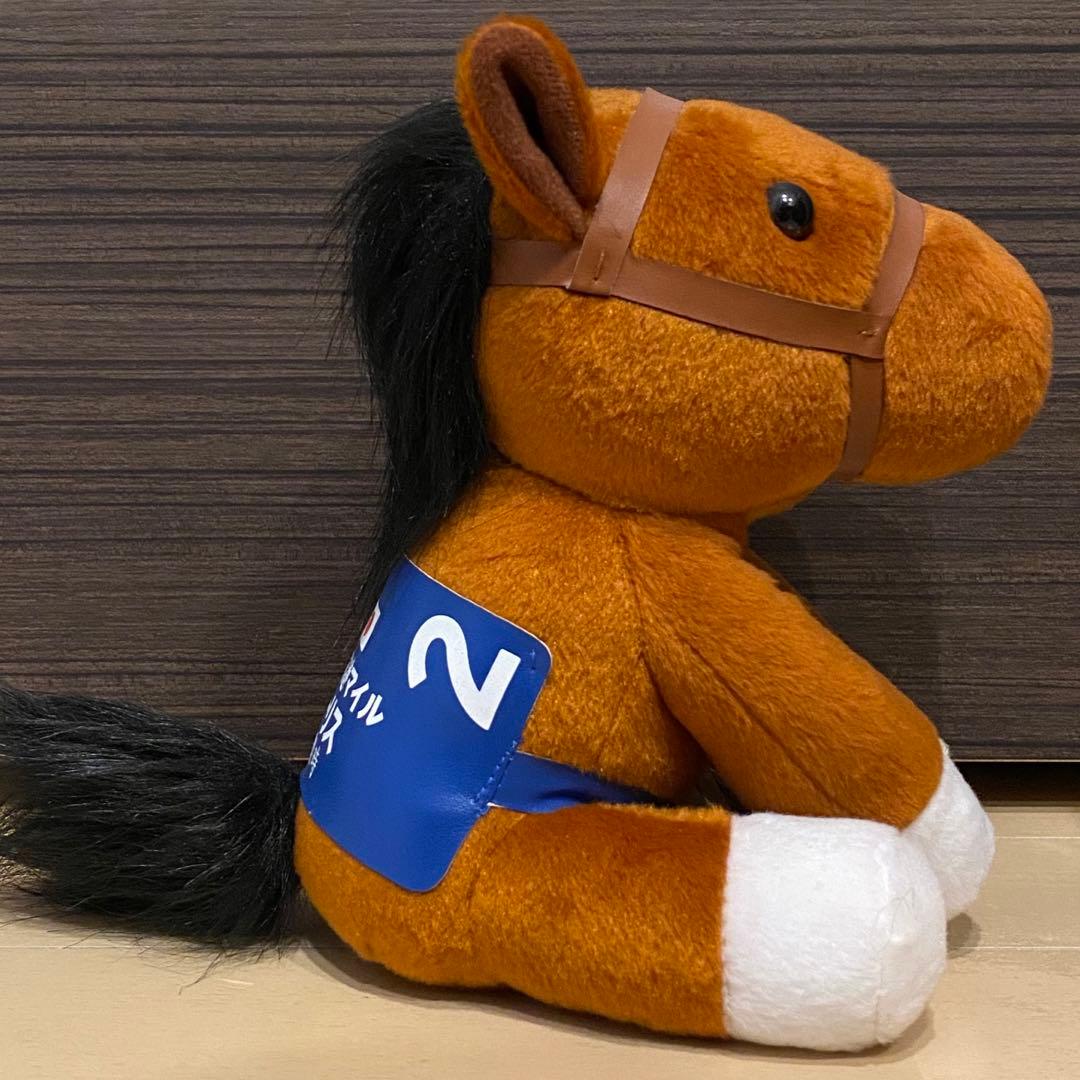 希少 モーリス アイドルホース ぬいぐるみ 香港マイル Mサイズ 競馬