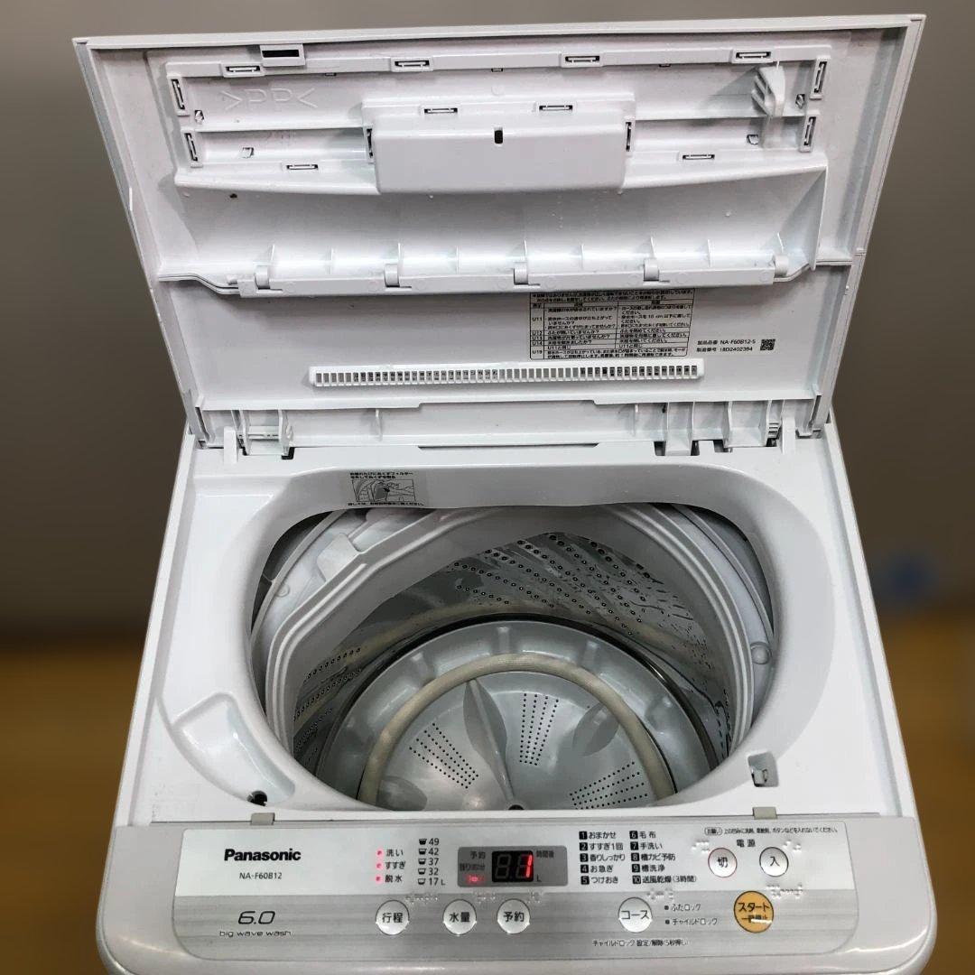 送料無料 パナソニック 洗濯機 NA-F60B12 2018年製 88336 - メルカリ