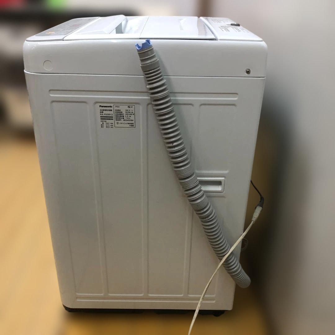 送料無料 パナソニック 洗濯機 NA-F60B12 2018年製 88336 - メルカリ