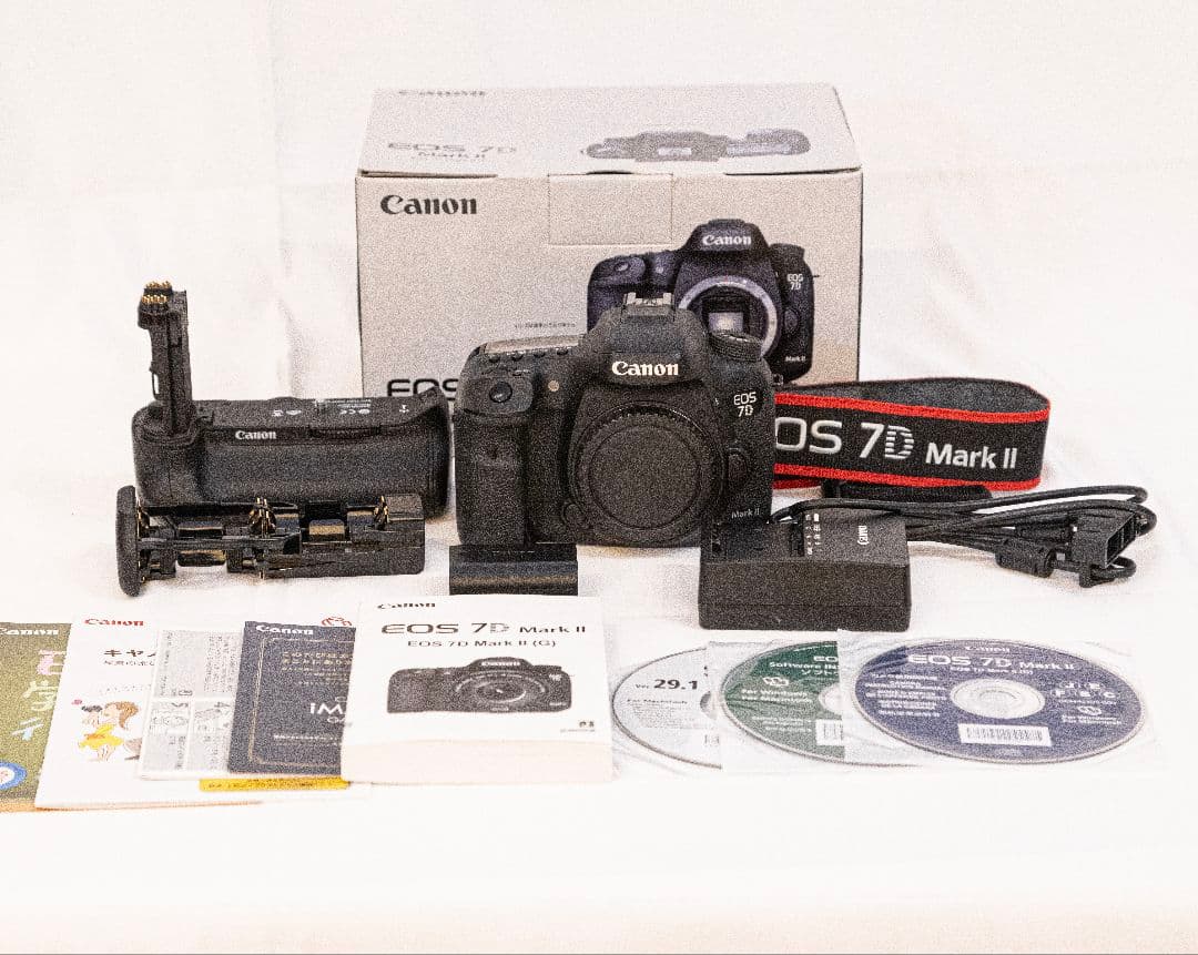 Canon EOS 7D Mark II ★純正バッテリーグリップ・元箱等付き Amazon | WELLSKY BG-E16 用 互換バッテリーグリップ キヤノン イオス