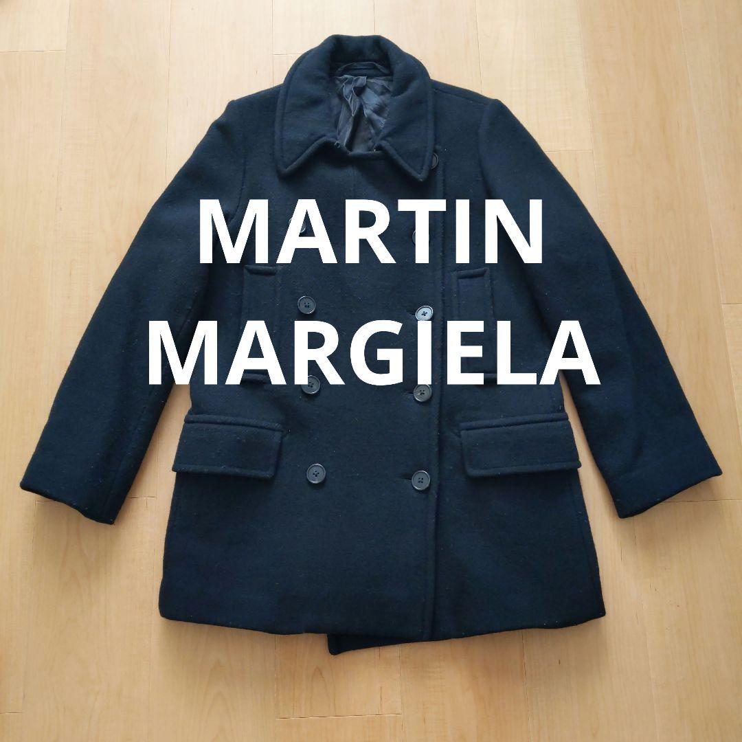 イタリア製　マルタン・マルジェラMARTIN MARGIELA ウールピーコート Martin Margiela マルタンマルジェラ ピーコート ここのえ期 - メルカリ