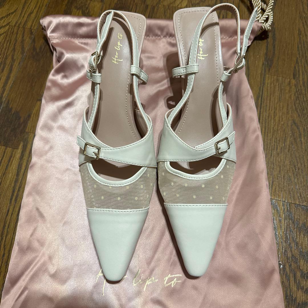 her lip to Dot Tule Sandals 37 23.5cm