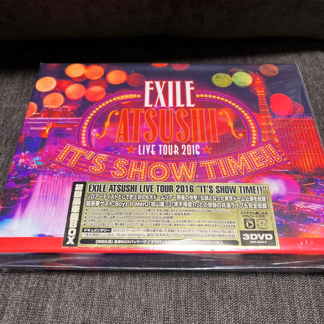 EXILE ATSUSHI LIVE TOUR 2016 DVD初回豪華盤BOX - メルカリ