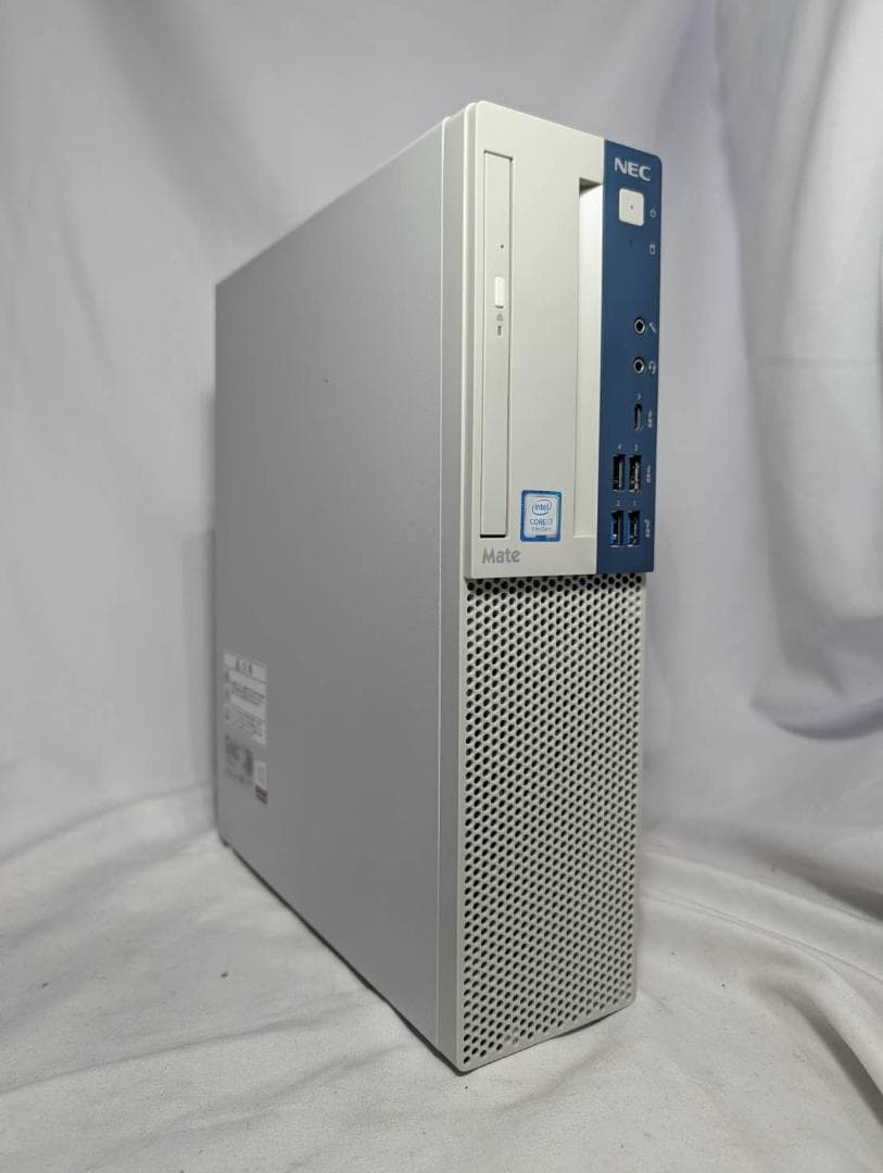 NEC Mate 第9世代 i7/8GB/SSD256GB+HDD500GB デスクトップパソコン NEC Mate 整備済 第9世代 Core i3 9100 メモリ