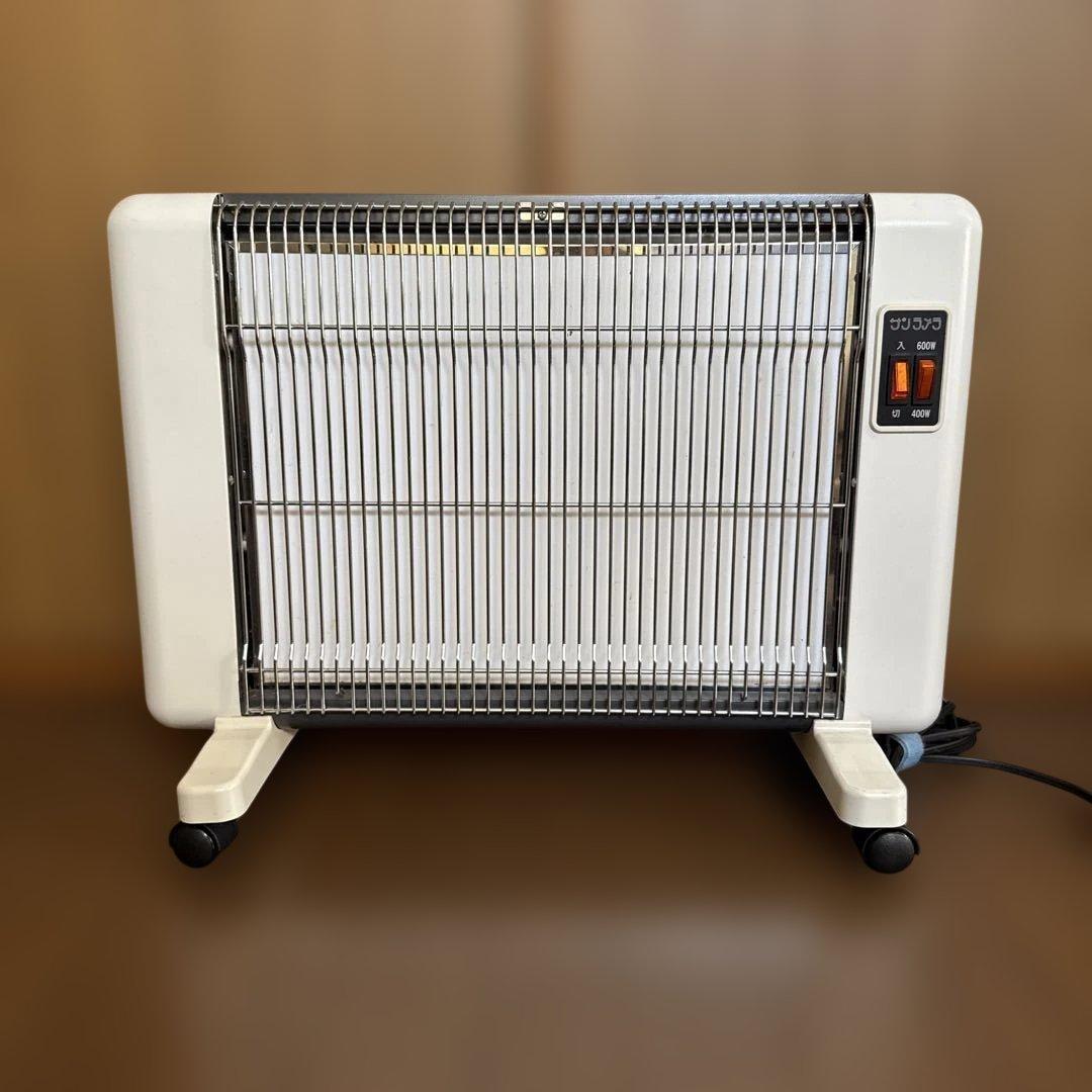 サンラメラ 電気ヒーター 600W/400W切替 サンラメラ 電気ヒーター 600W/400W切替