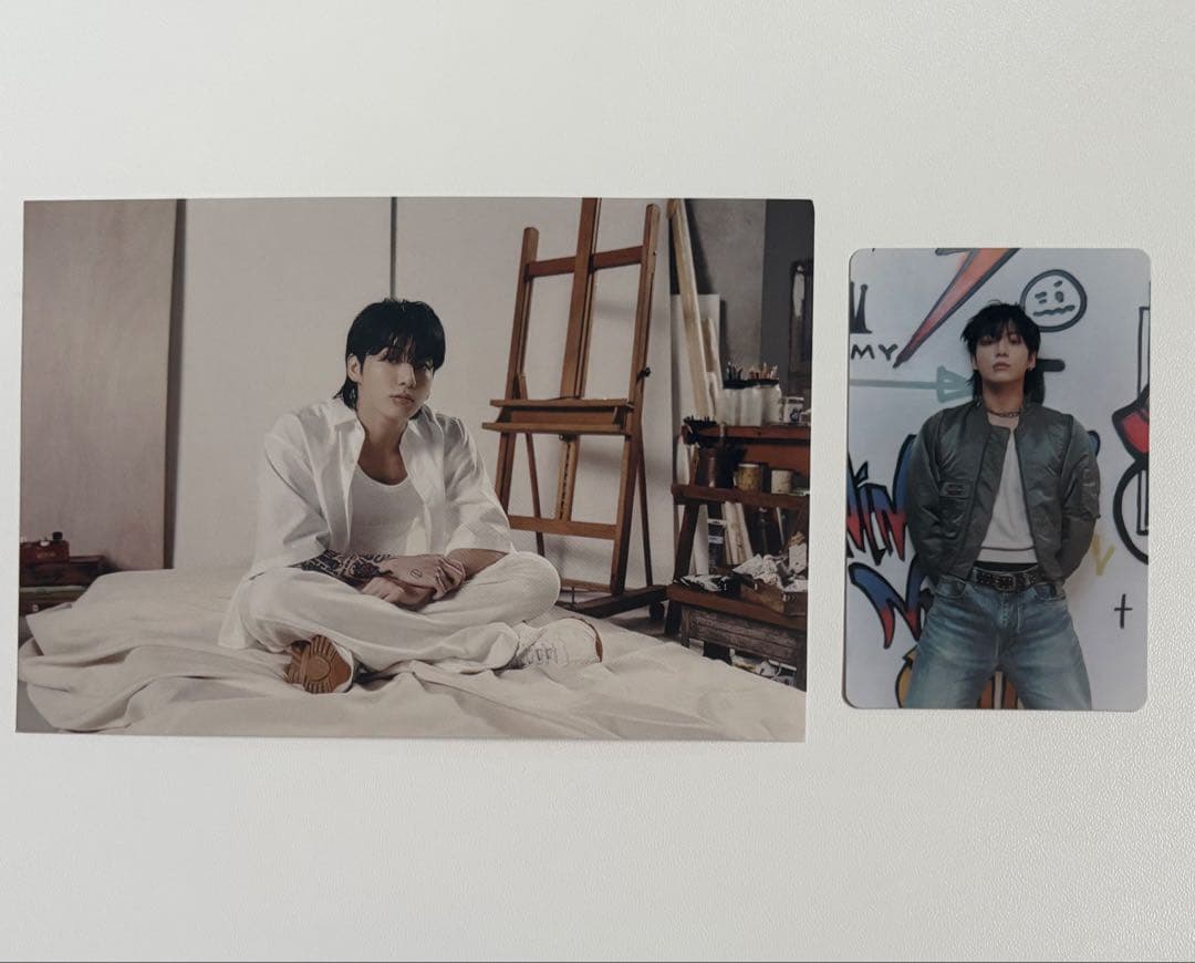 ジョングク トレカ ポストカード GOLDEN ユニバ 特典 - メルカリ