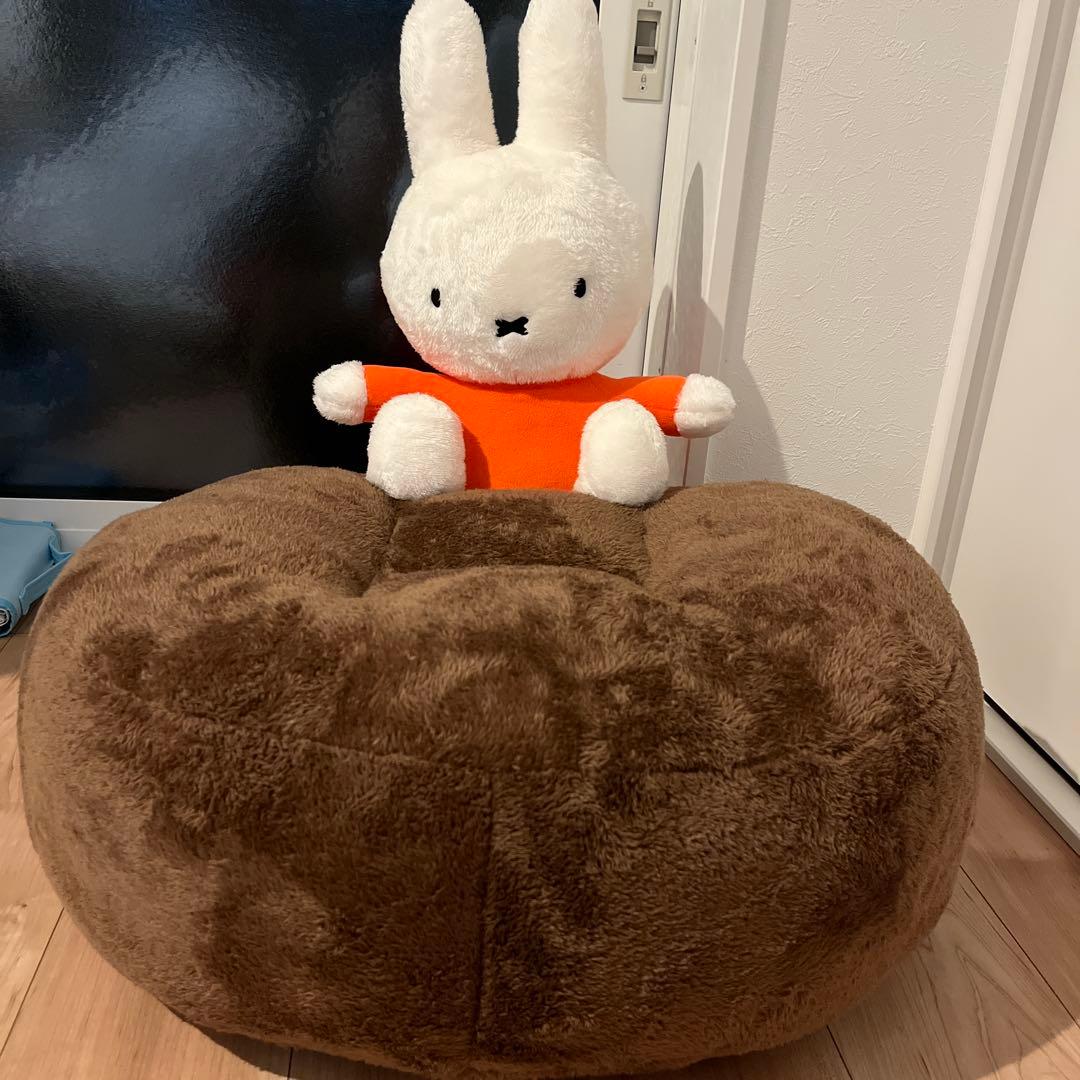 スタディオクリップ ミッフィー コラボ 座椅子クッション スタディオ