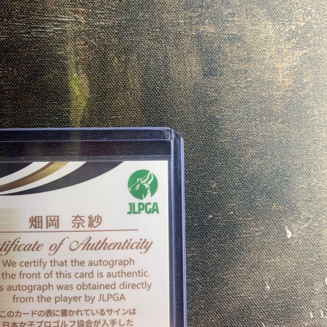 スポーツカード】JLPGA エポック2021 畑岡奈紗 直筆サイン 27/30