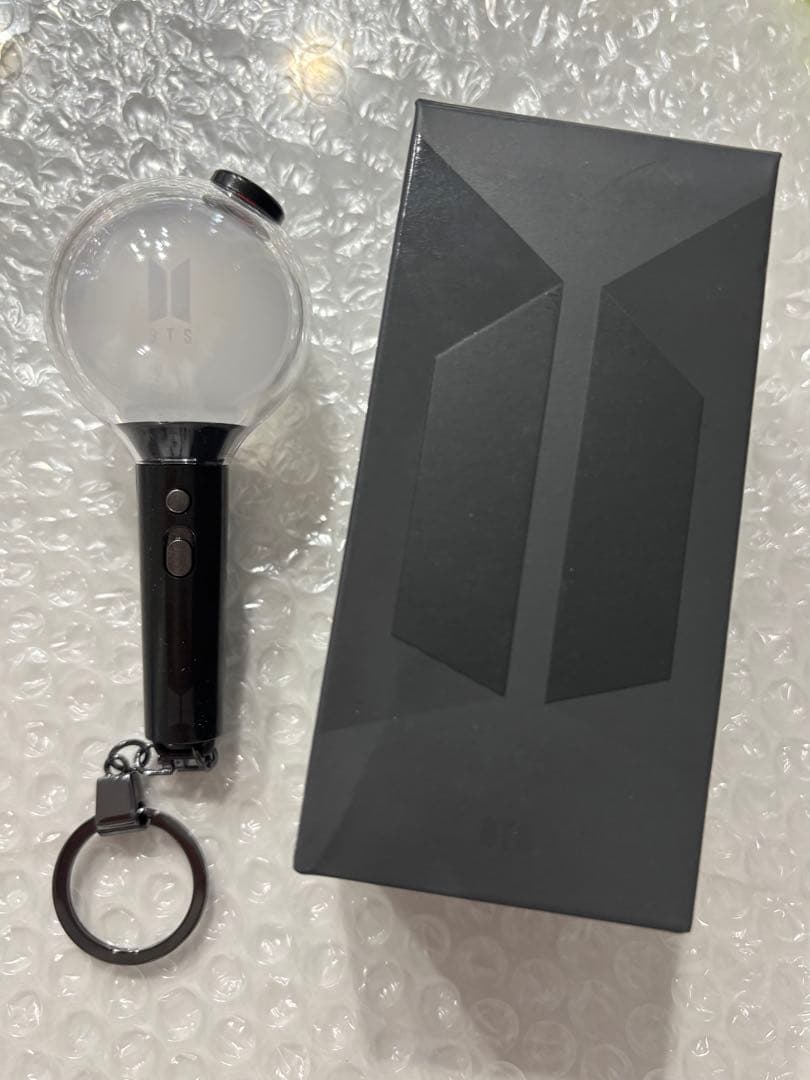 BTS OFFICIAL LIGHT STICK SE アミボム キーリング - メルカリ