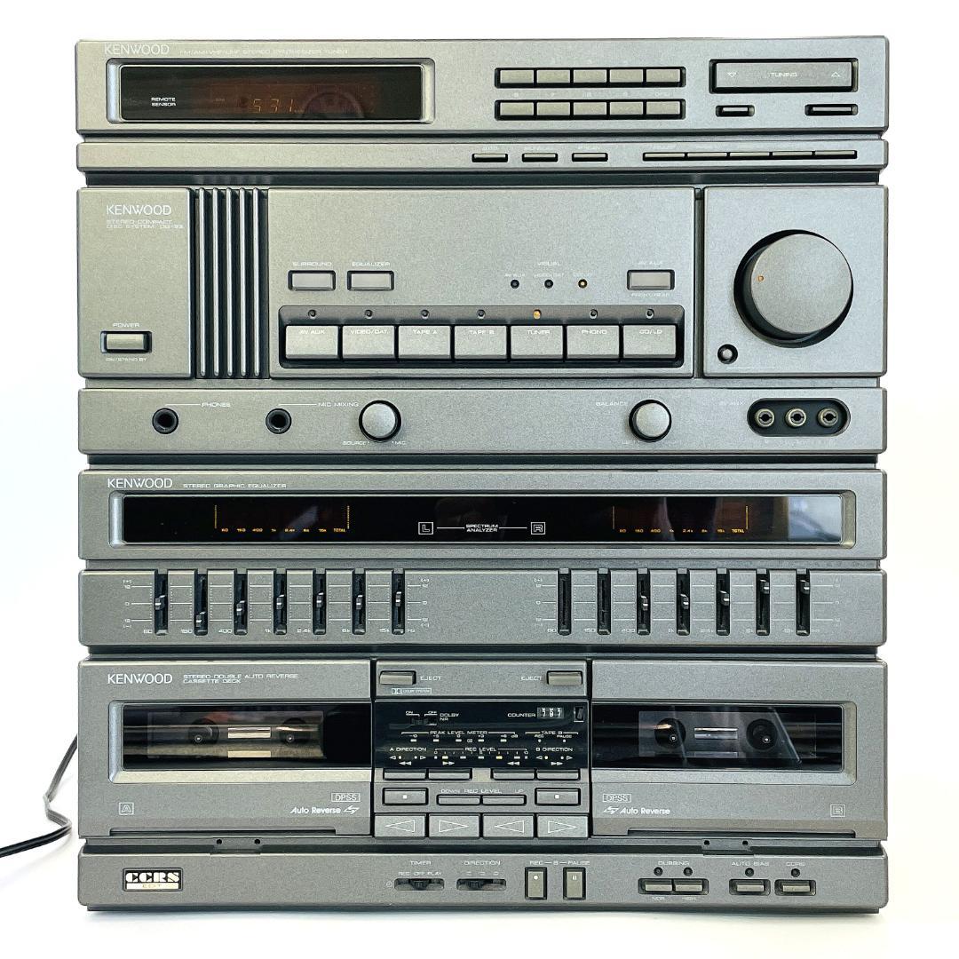 昭和レトロ KENWOOD DG-33 ROXY システムコンポ【AMのみ不良】 - メルカリ