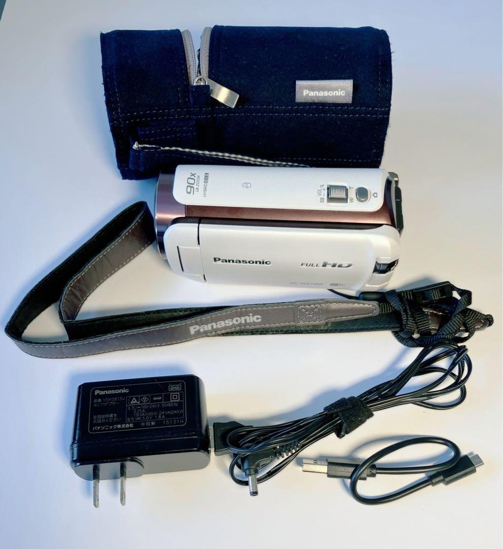 Panasonic HC-W570M ホワイト 美品 付属品完備 概要 デジタルハイビジョンビデオカメラ HC-W570M | デジタルビデオ