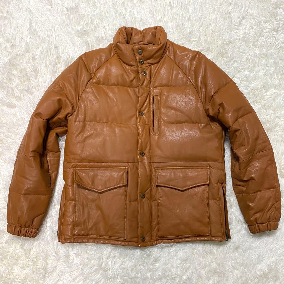 ペプシマン様【JACKROSE】 ジャックローズ レザーダウンジャケット