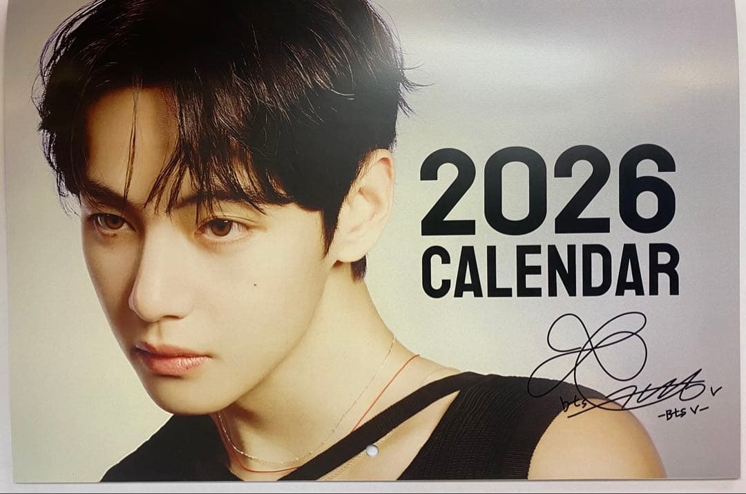 最終値下げ】 BTS V 2026年 カレンダー - メルカリ