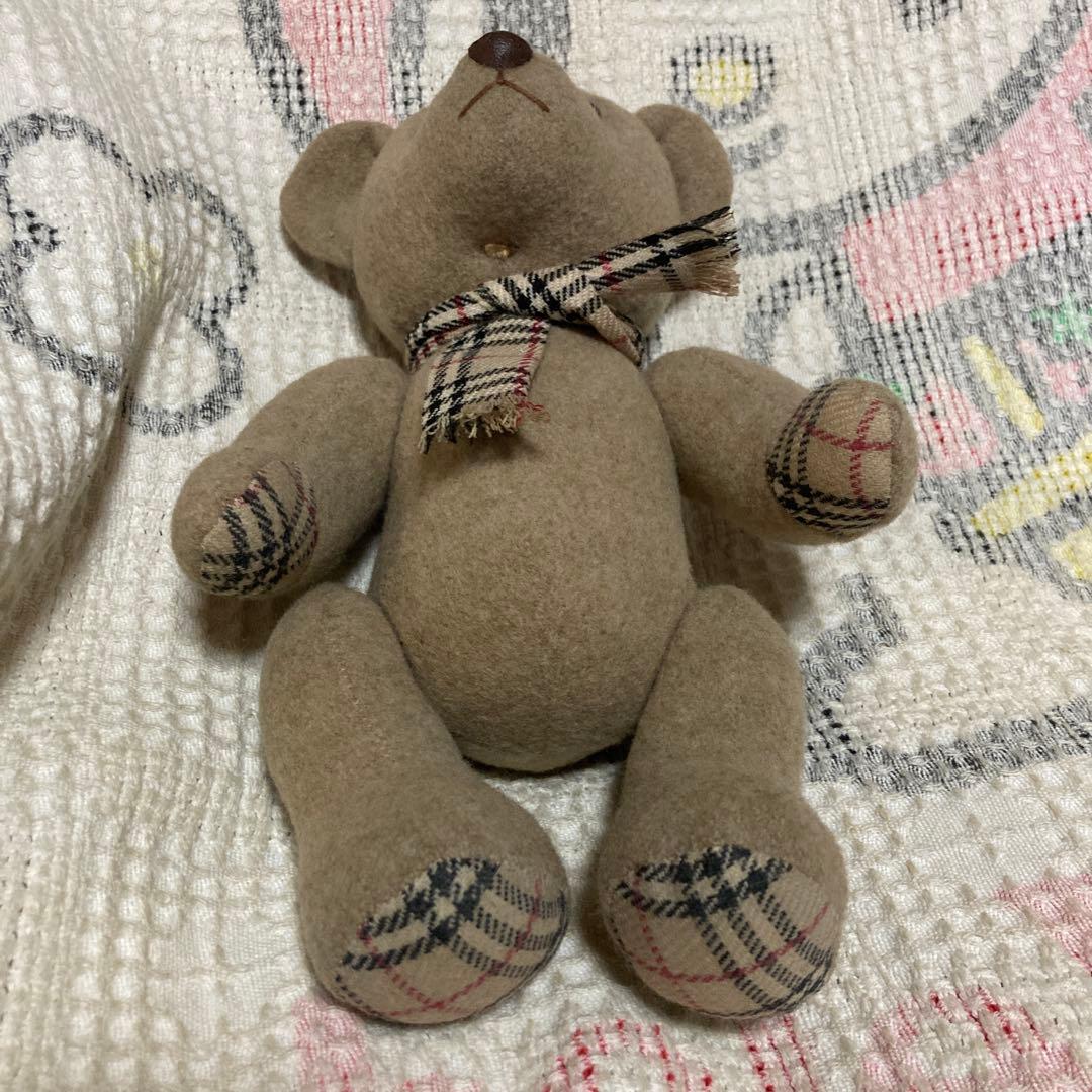 BURBERRY バーバリー テディベア ぬいぐるみ - メルカリ