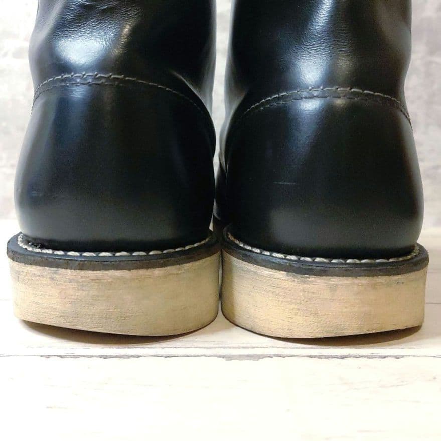 RED WING 8165 ブラッククロンダイク ラウンドトゥ 廃盤 8.5D