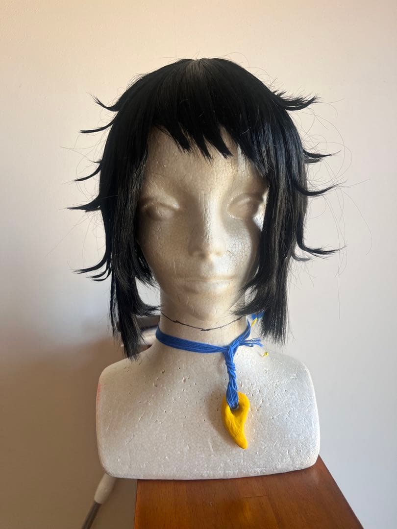 鬼滅の刃 獪岳 コスプレ ウィッグ - メルカリ