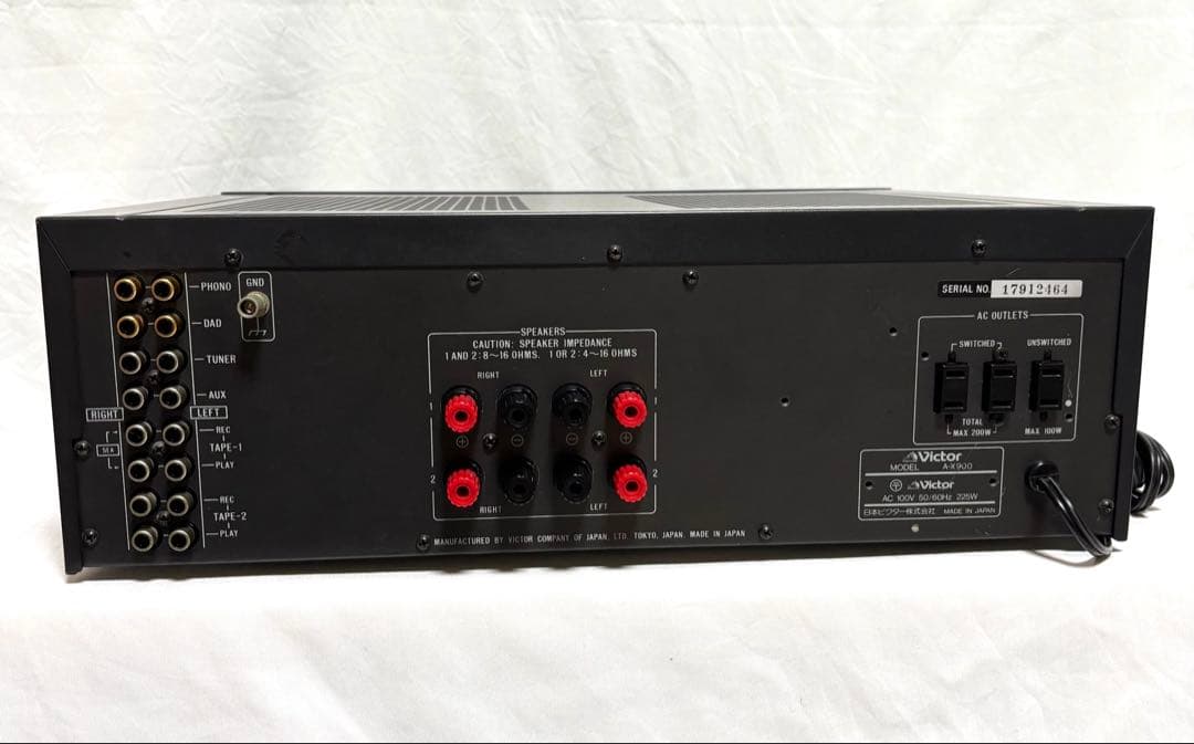 Victor プリメインアンプ A-X900 Gmサーキット 日本製 - メルカリ