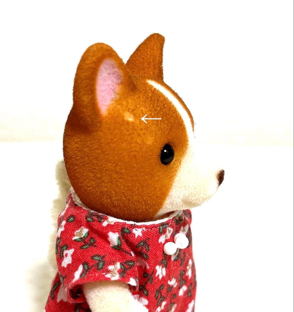 シルバニアファミリー⭐️コーギー オープンハンド 海外版 Flair