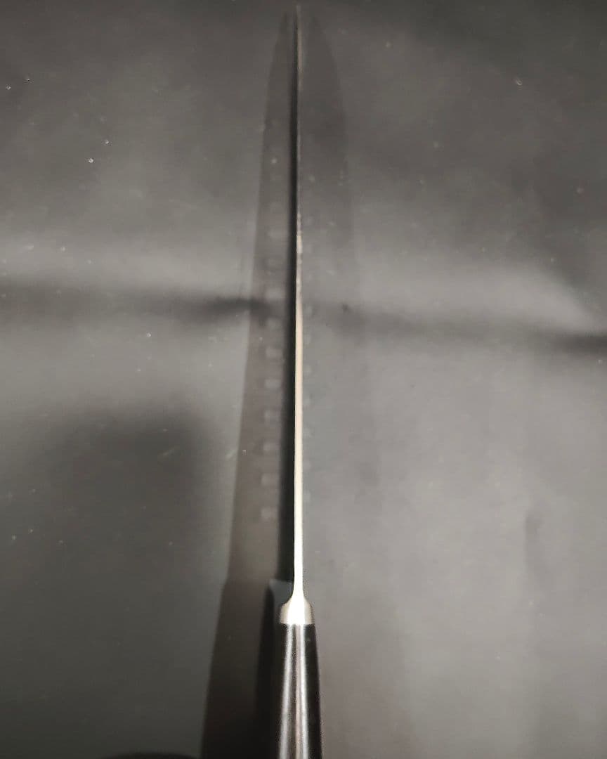 正広作 筋引き MV鋼 本焼 サーモン 270mm 牛刀 包丁 両刃 研ぎ済み