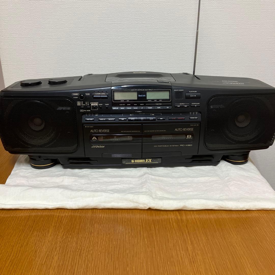 Victor RC-X80 ラジカセ - メルカリ