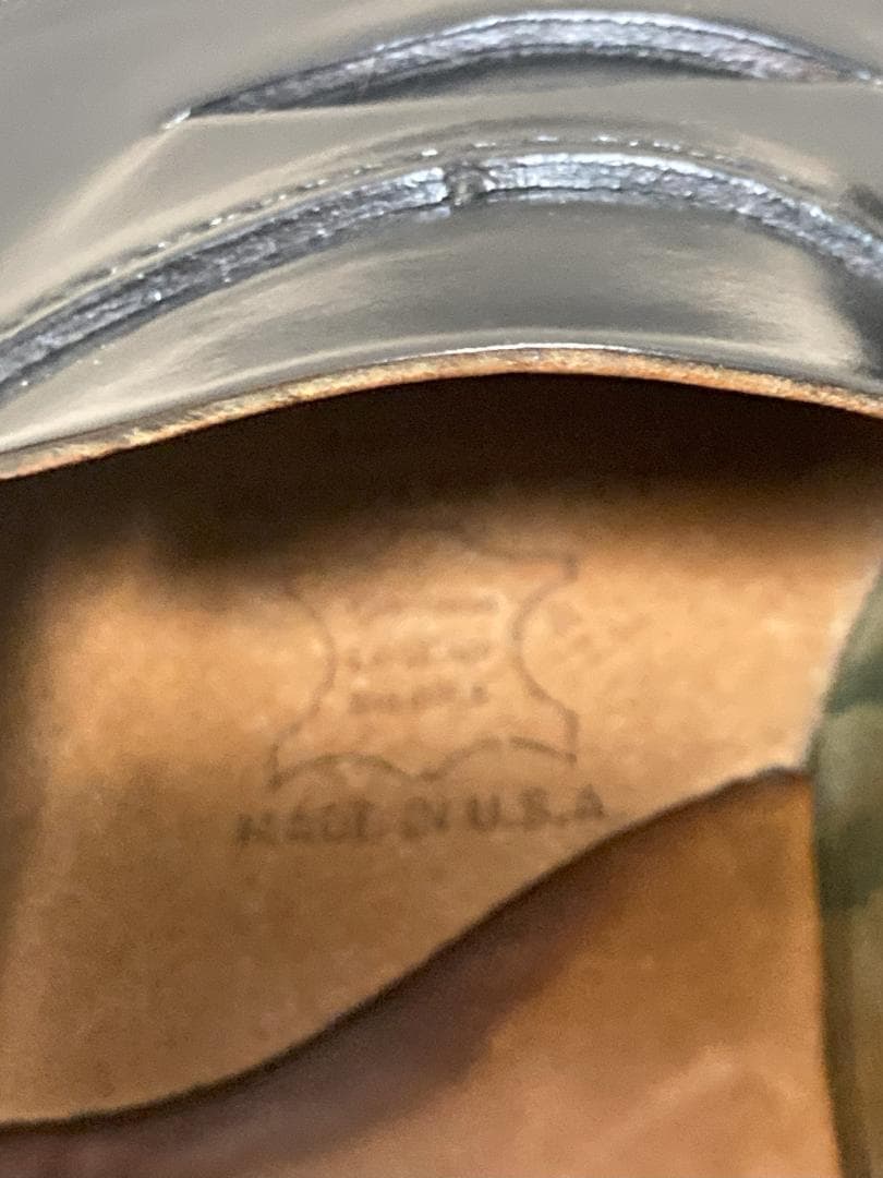 Brooks Brothers Alden アンラインド コードバン 9.5D