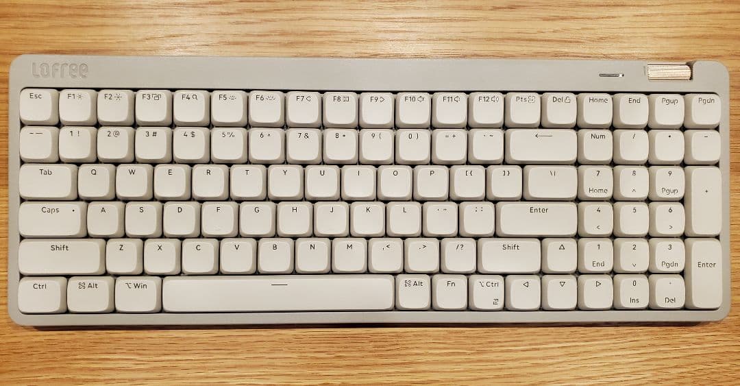 Lofree Flow Lite 100 US ビンテージグレー 100_41204b6b-317a-4925-8a9f-