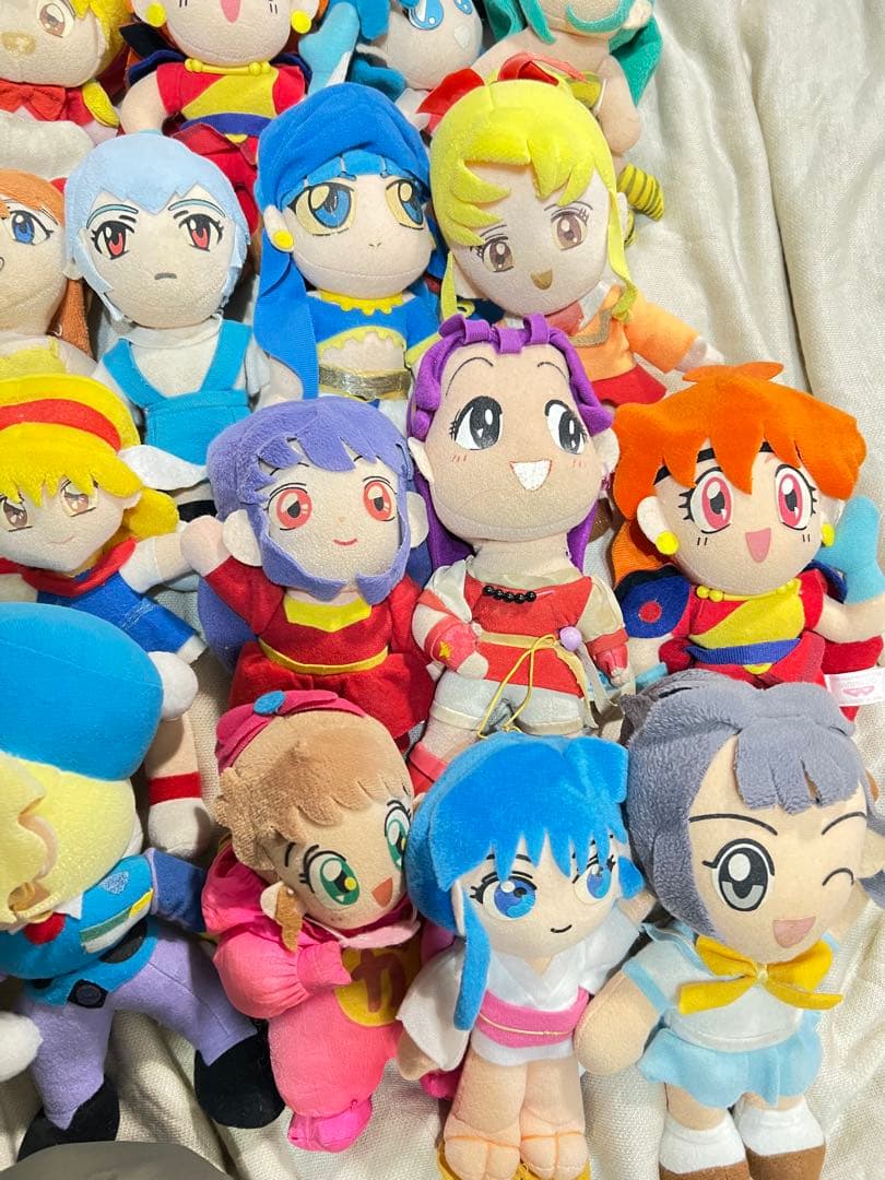 1990年代 レトロ アニメ キャラクター ぬいぐるみ セット 多数 - メルカリ