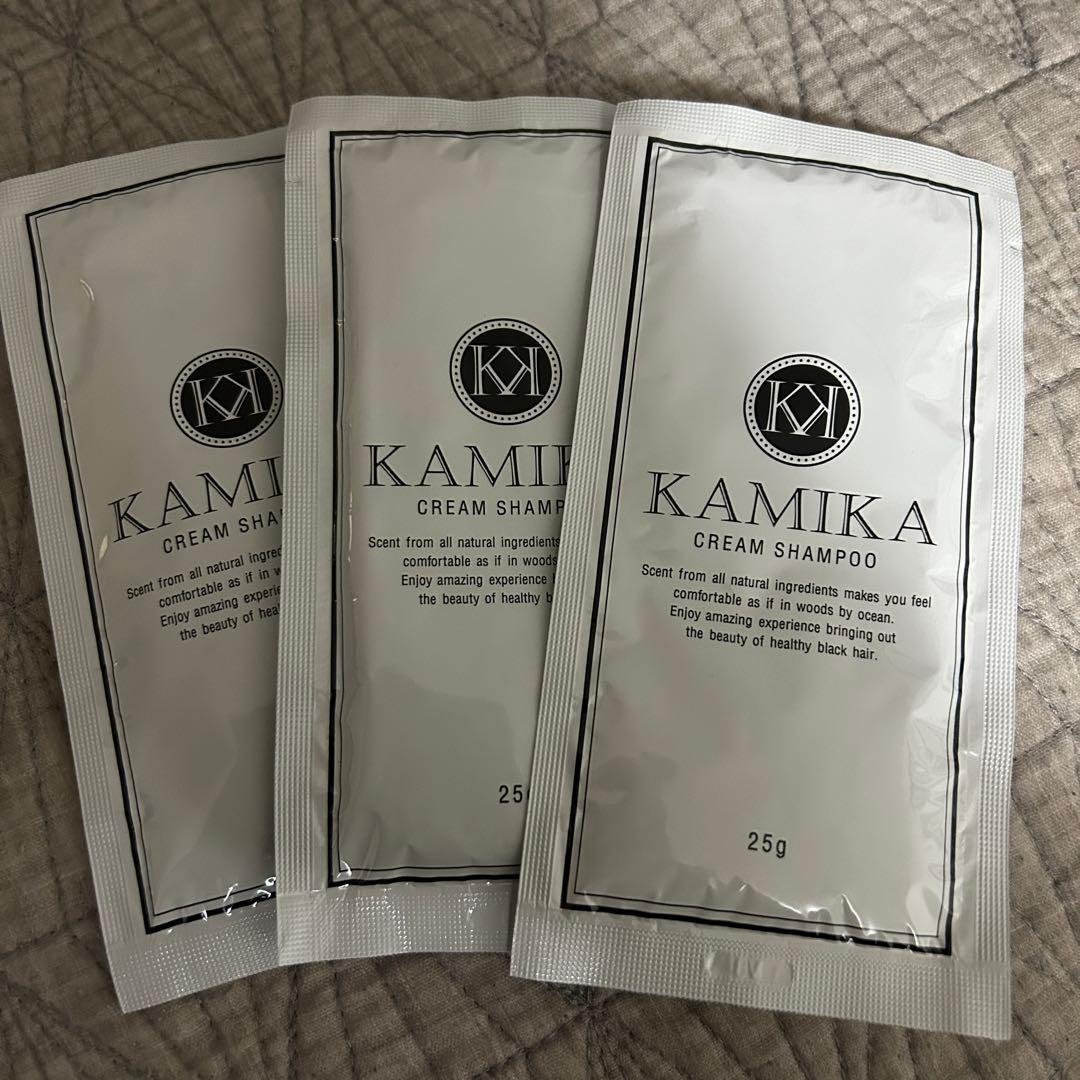 KAMIKAカミカオールインワンクリームシャンプーマリンノートの香り