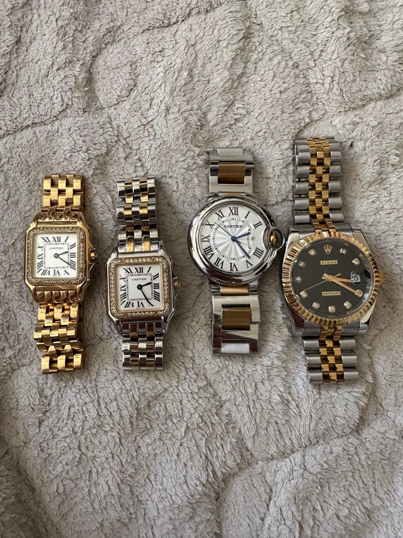 Omega 2個citizen &seiko 箱とストラップ付属。腕時計 Omega 2個