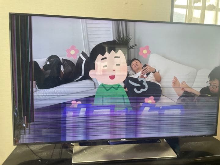 液晶割れジャンク品）SONY BRAVIA X9000E KJ-49X9000E - メルカリ