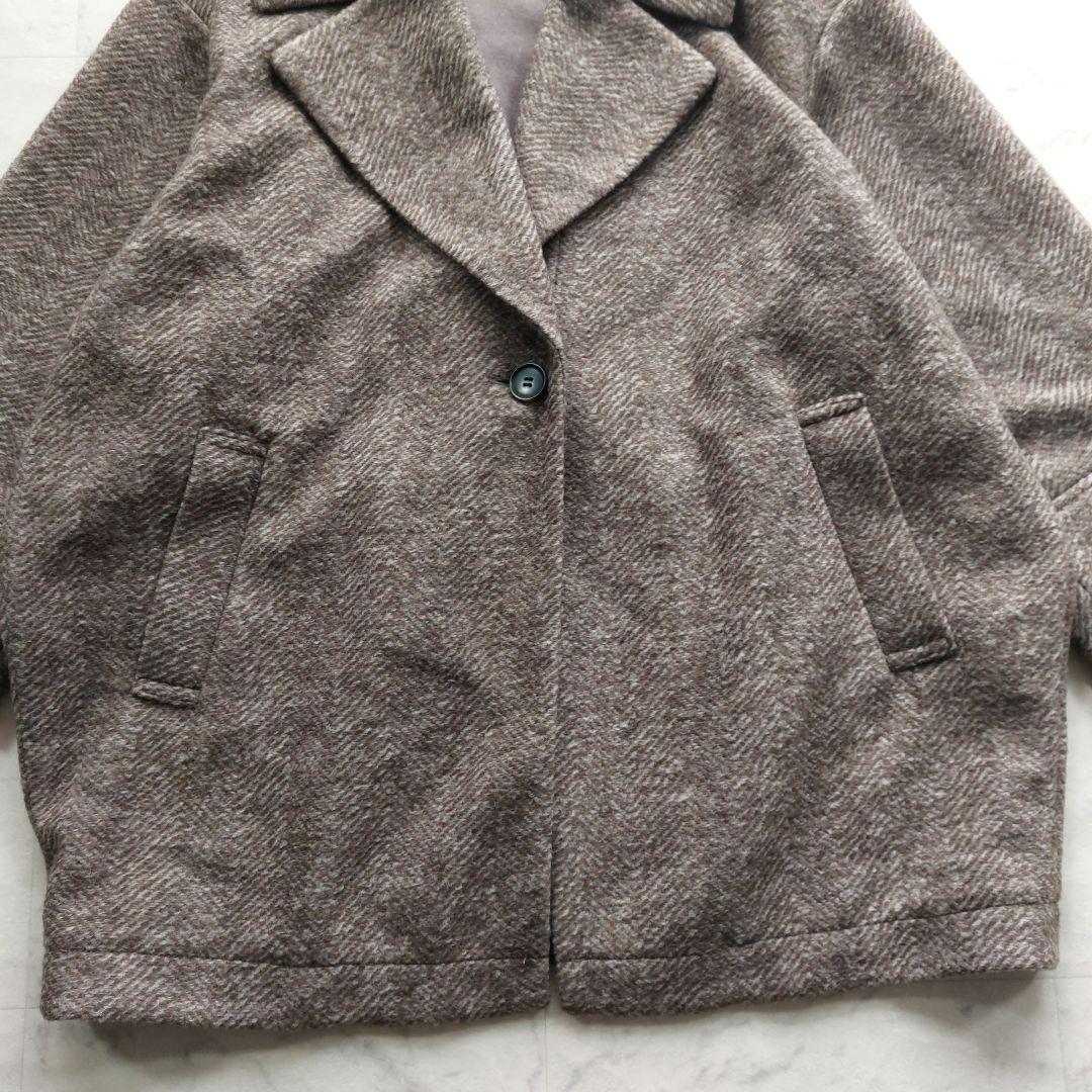 スピックアンドスパン Wスライバーヘリンボーンミドルコート 38 - メルカリ