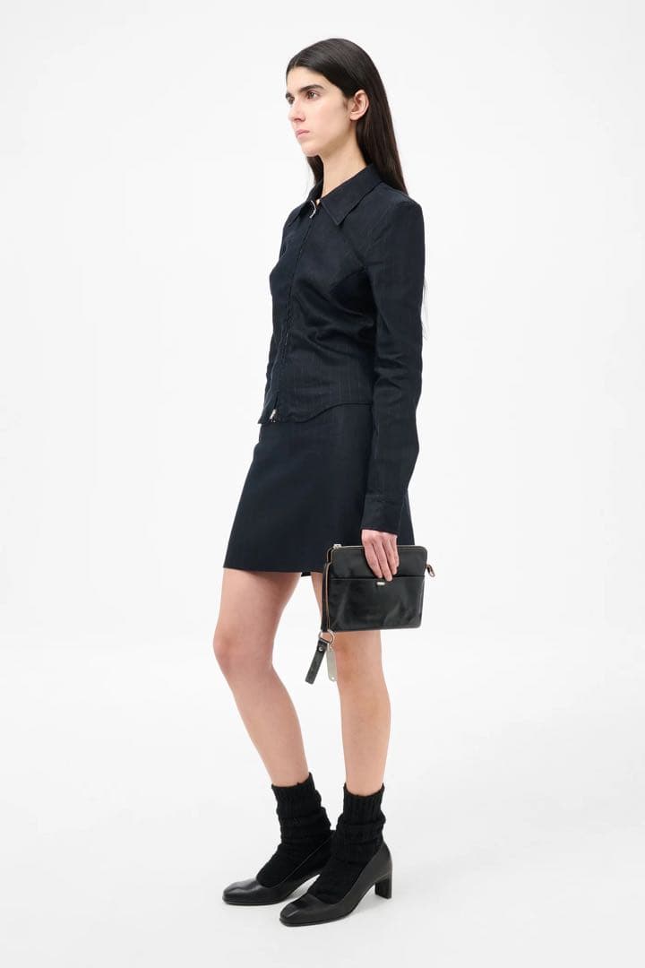 25AW OUR LEGACY SLIM ZIP SHIRT アワレガシー - メルカリ