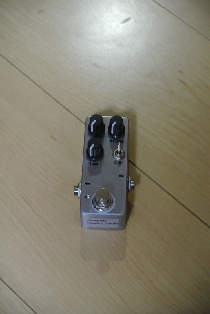ギター LANDGRAFF DYNAMIC OVERDRIVE CLONE ランドグラフ、DOD自作クローンの小型化に成功！