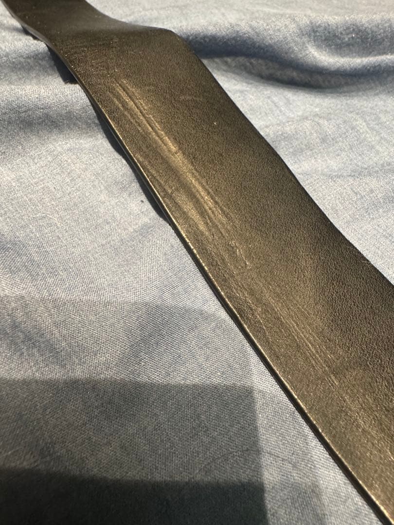 傷あり※ 高橋愛着用 メゾン マルジェラ レザーベルト 4ステッチ