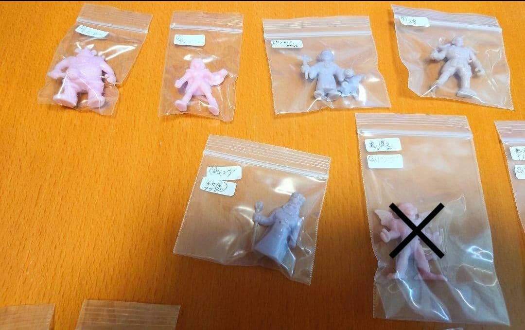 バラ売り可 ネクロスの要塞 3弾 25種 29体 レトロ フィギュア ロッテ