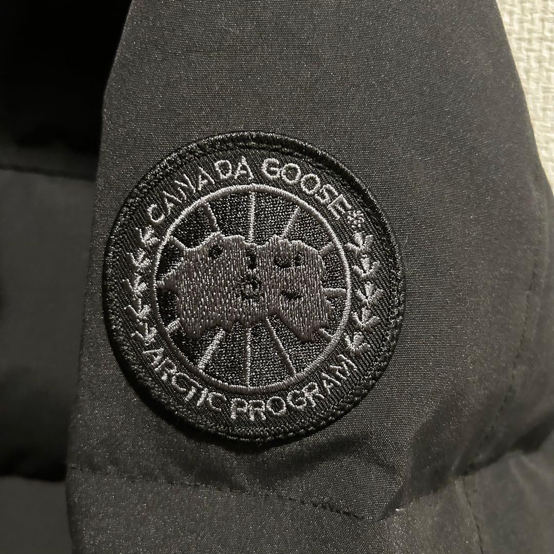 p*a様 CANADA GOOSE マクミランパーカ ブラックレーベル ワッペン